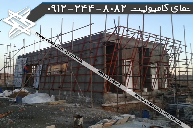 نمای کامپوزیت پمپ بنزین