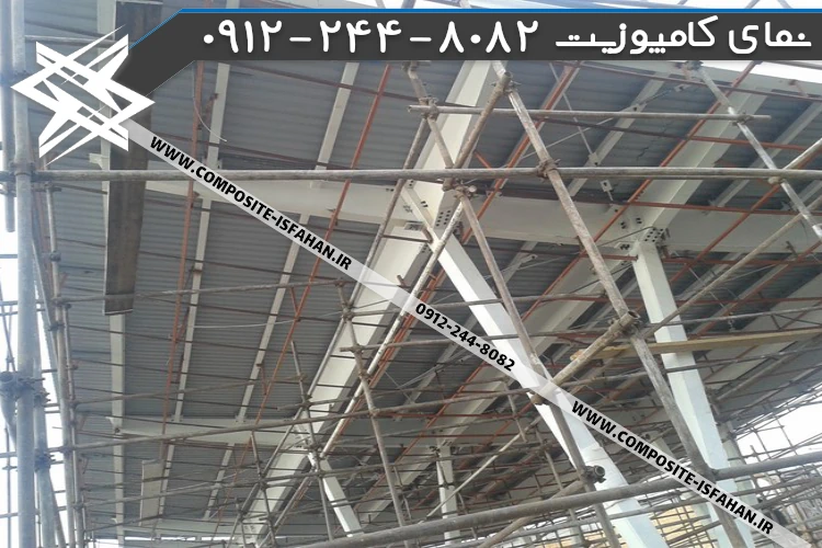 نمای کامپوزیت پمپ بنزین